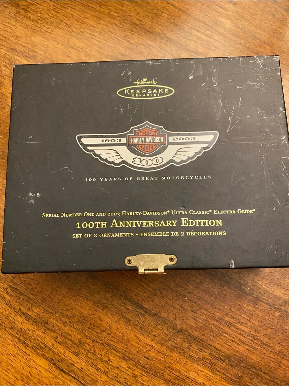 NIB Hallmark Keepsake Ornament-Harley Davidson’s